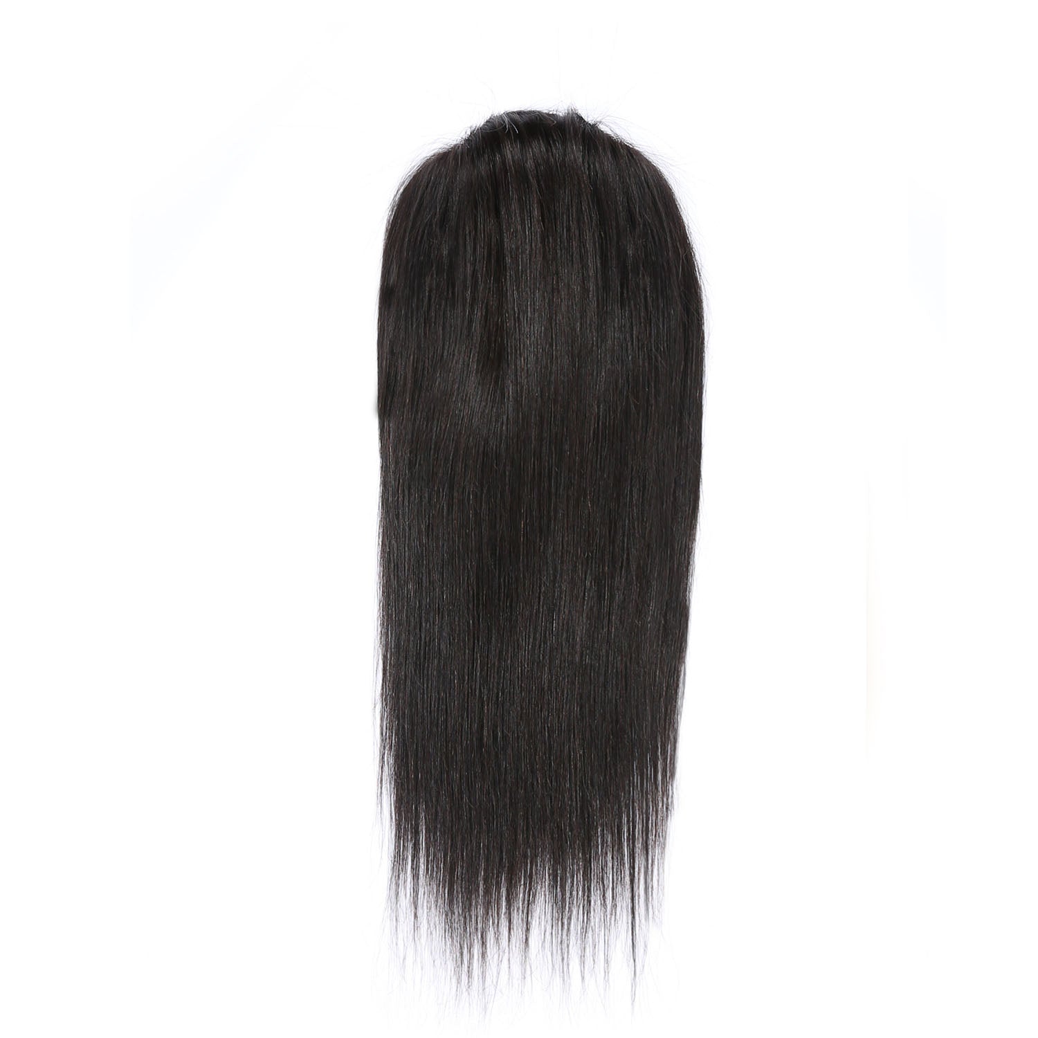 Authris Straight Human Hair Drawstring Ponytail | Natural Black