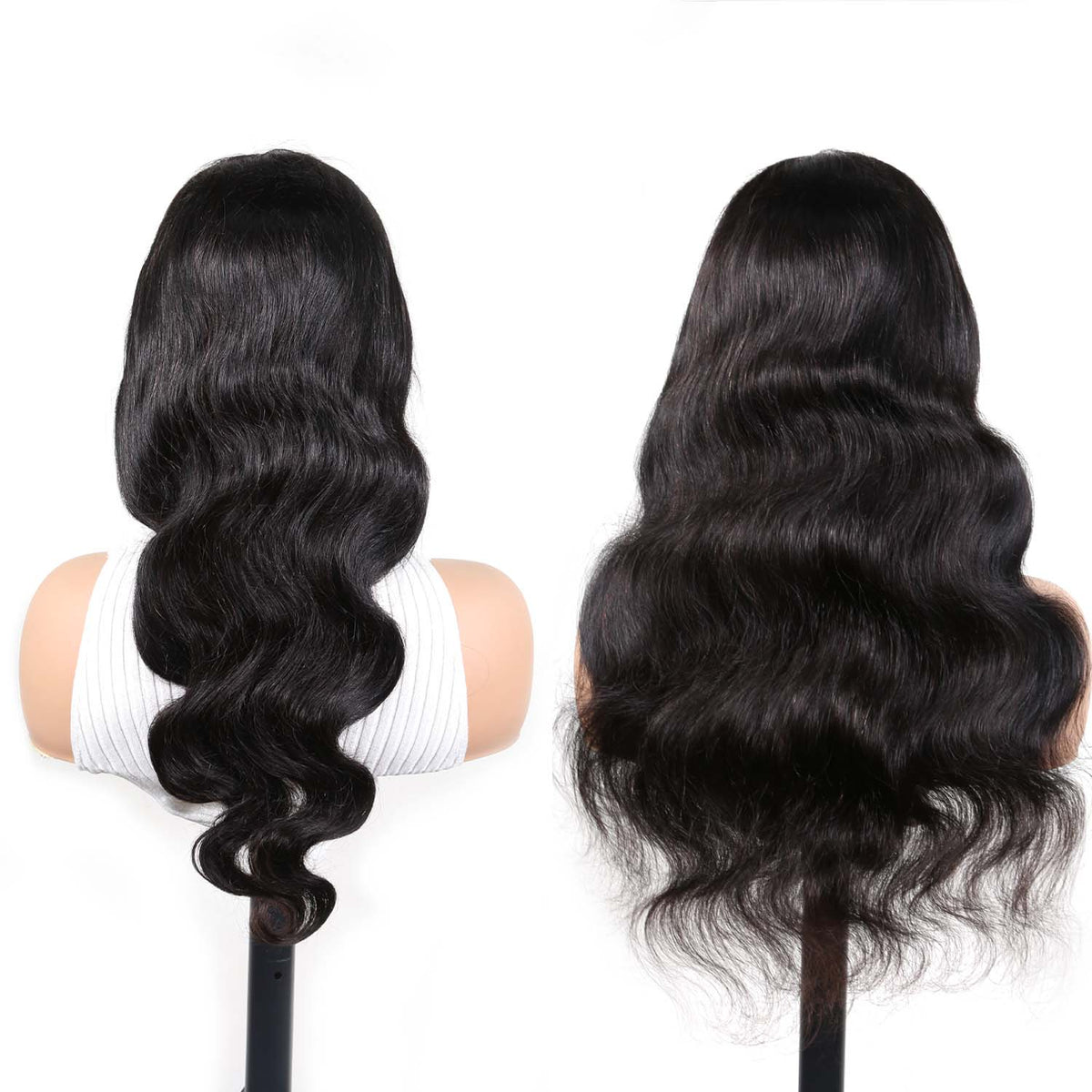 AUTHRIS Body Wave Lace Front Wig | Natural Black