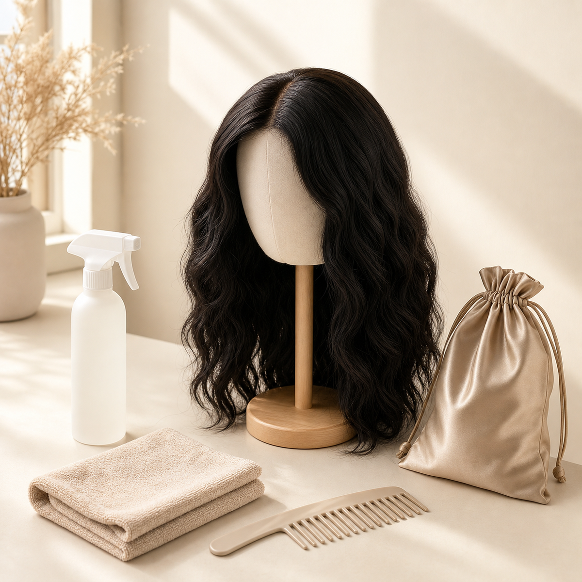 Authris human hair wig care reference