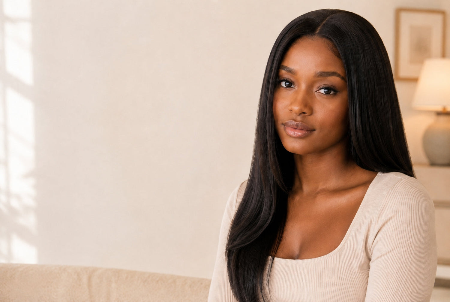 Straight Human Hair Wig Guide: Smooth Finish Without a Plastic Look