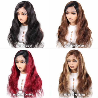 AUTHRIS Body Wave Lace Front Wig | Blonde Highlights