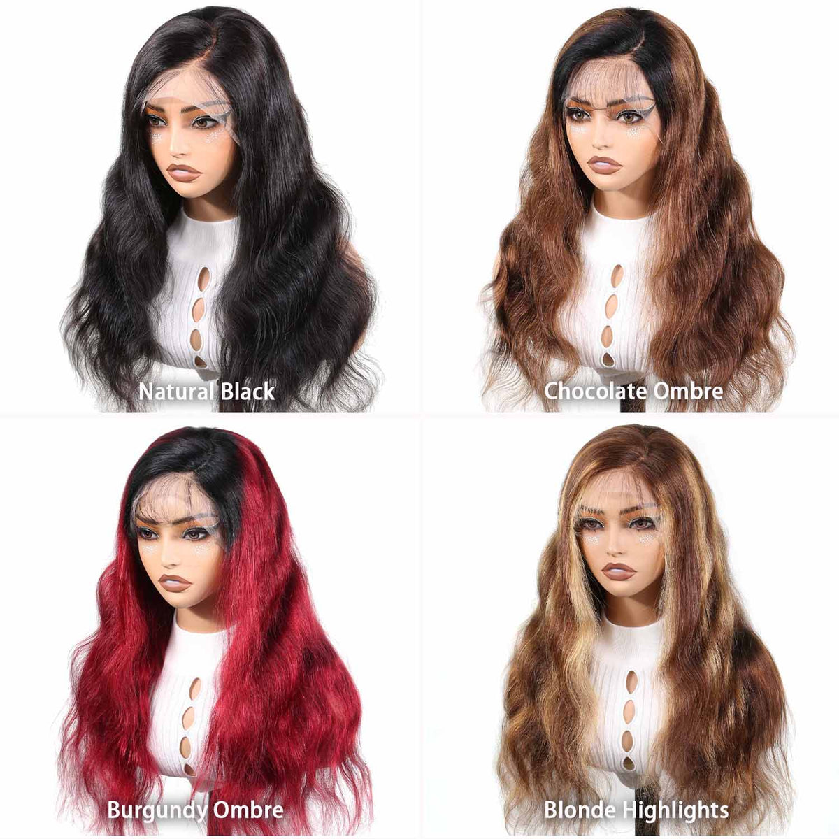 AUTHRIS Body Wave Lace Front Wig | Natural Black