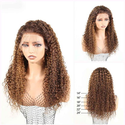 Authris Curly HD Lace Front Human Hair Wig | Natural Black