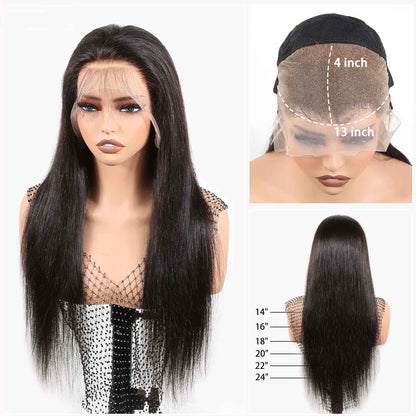 Authris Straight HD Lace Front Human Hair Wig | Chocolate Ombre