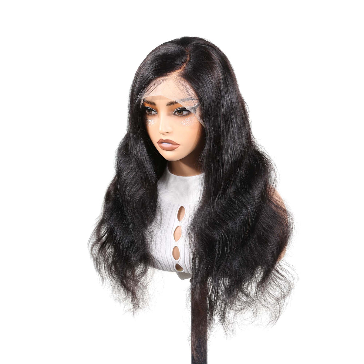 AUTHRIS Body Wave Lace Front Wig | Natural Black