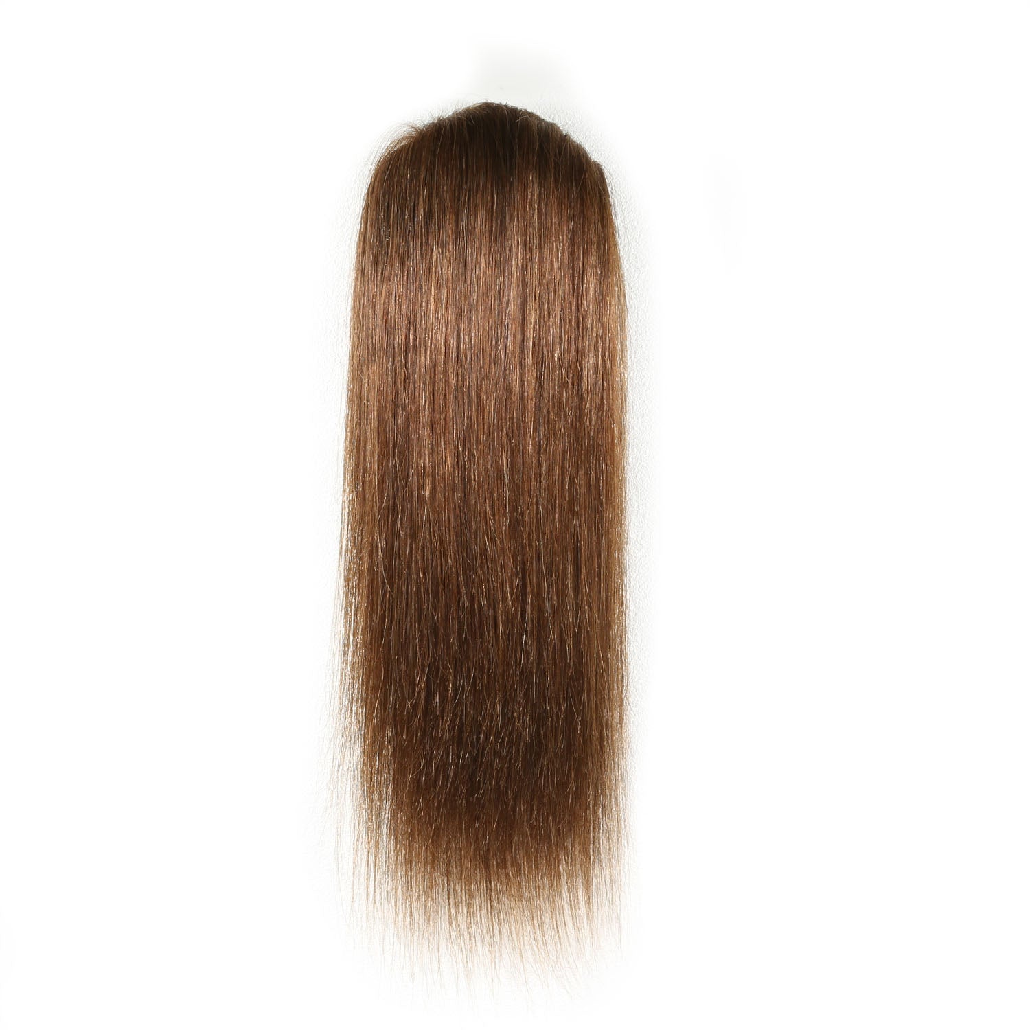 Authris Straight Human Hair Drawstring Ponytail | Chocolate Brown