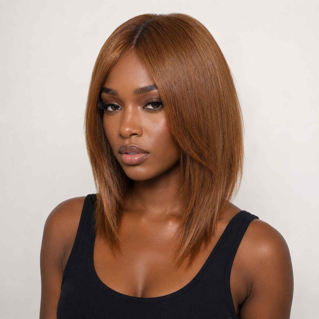 Authris Straight Women’s Human Hair Topper with Realistic Scalp | Light Brown