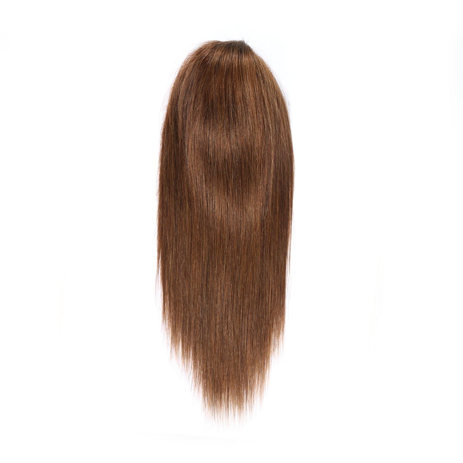 Authris Straight Human Hair Claw Clip Ponytail | Chocolate Brown