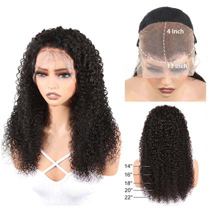 AUTHRIS Curly Lace Front Wig | Natural Black