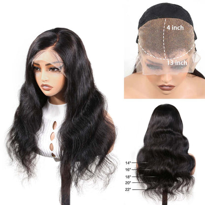 AUTHRIS Body Wave Lace Front Wig | Natural Black
