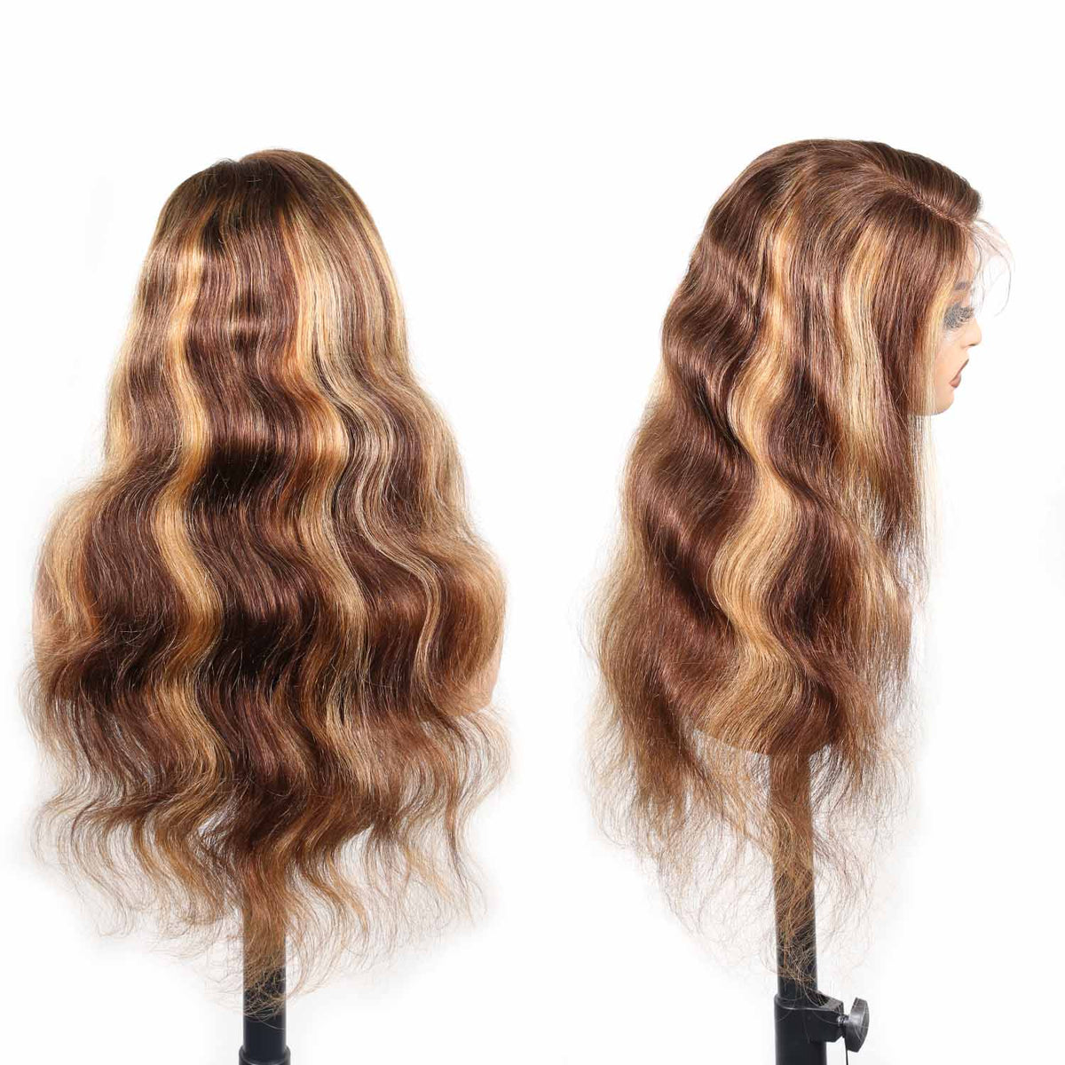 AUTHRIS Body Wave Lace Front Wig | Blonde Highlights
