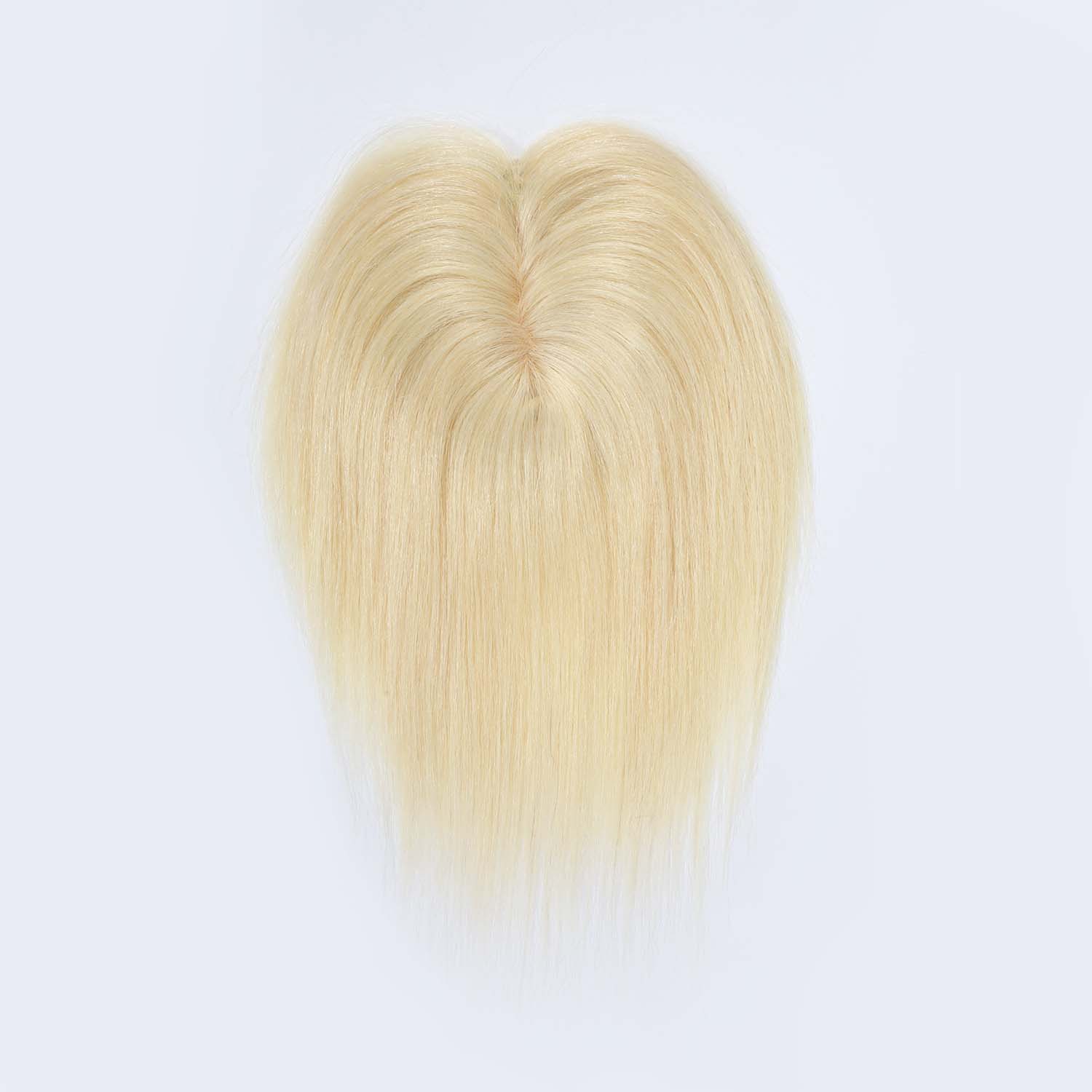 Authris Straight Simulated Scalp Hair Topper for Women | Light  Blonde