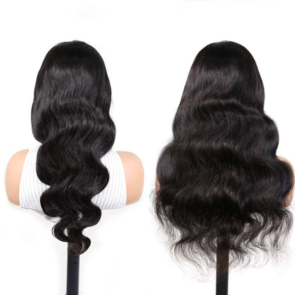 AUTHRIS Body Wave Lace Front Wig | Natural Black