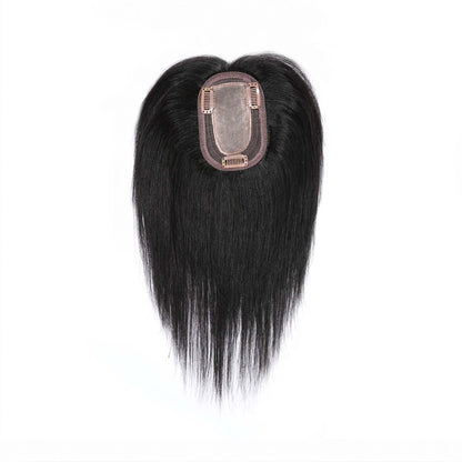 Authris Straight Clip-in Bangs Hair Topper for Women | Natural Black