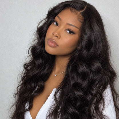 AUTHRIS Body Wave Lace Front Wig | Natural Black