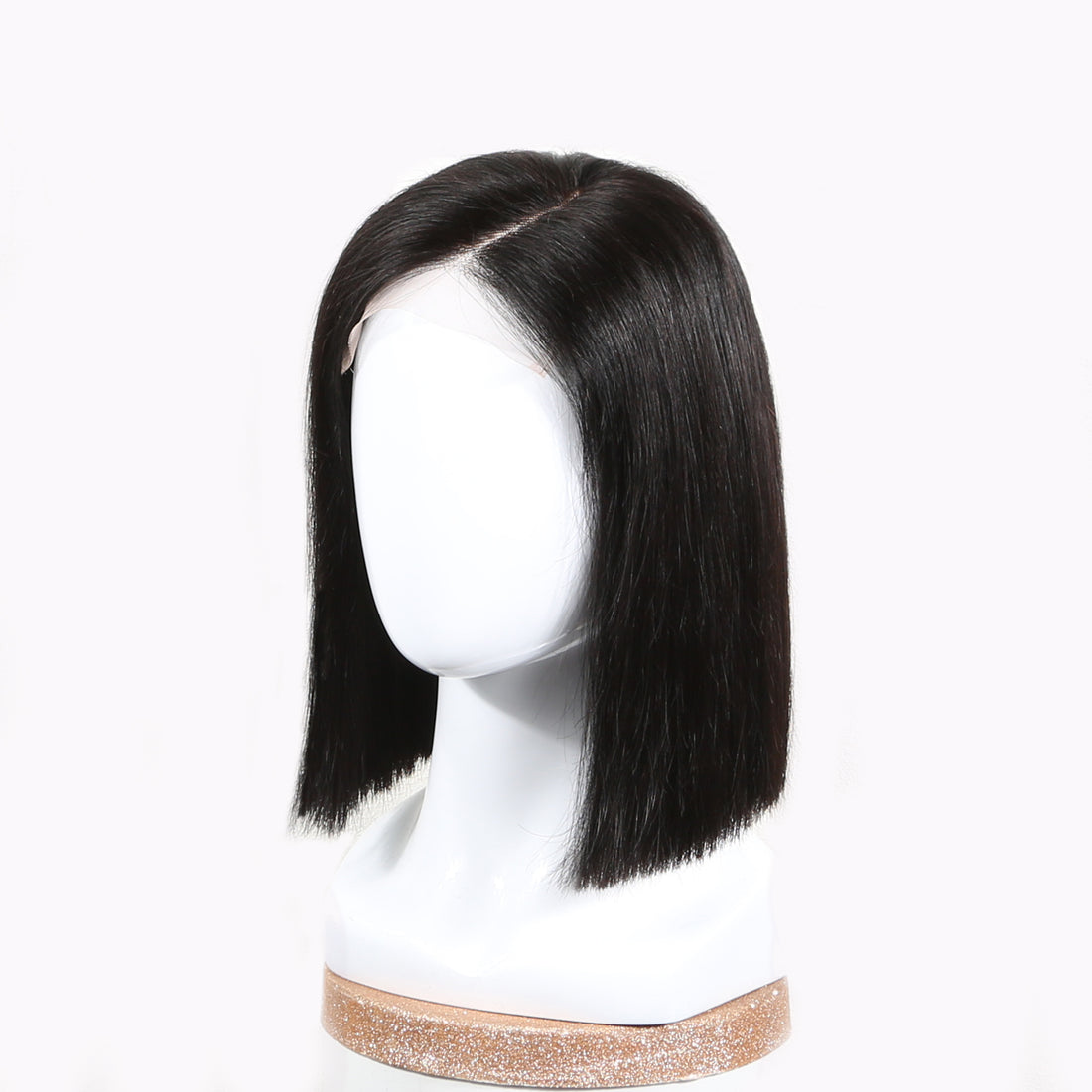 Authris Straight Bob Human Hair Wig | Natural Black